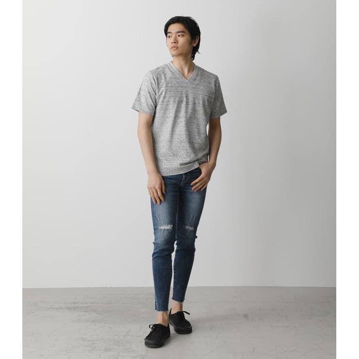 SLAB PILE V／N TEE[品番：AZLW0018556]｜AZUL BY MOUSSY（アズール