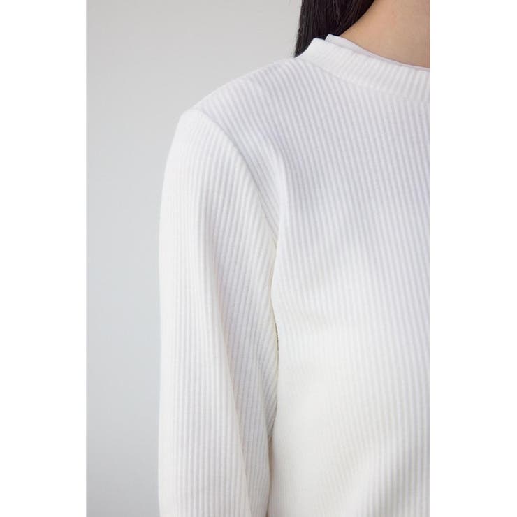 シアーネックリブトップス | AZUL BY MOUSSY | 詳細画像9 