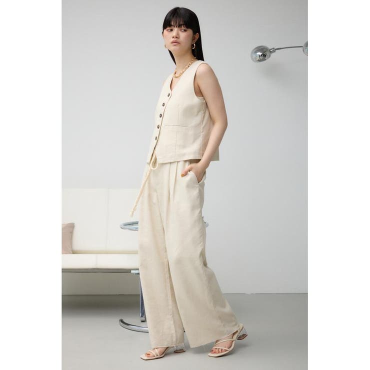 ロープベルトワイドパンツ[品番：AZLW0022195]｜AZUL BY MOUSSY