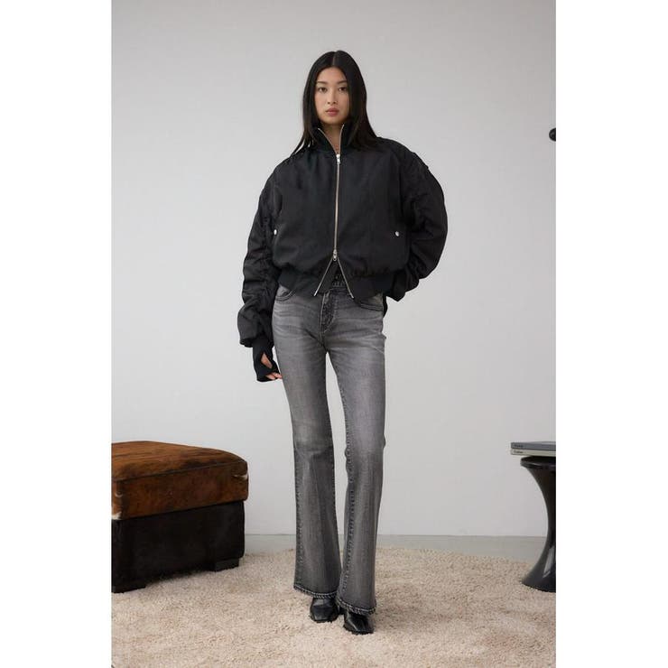 ロングリブサムホールショートMA-1 | AZUL BY MOUSSY | 詳細画像17 