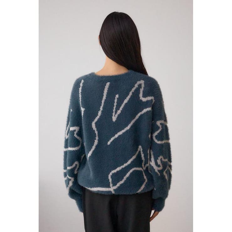 ニュアンス柄ニットトップス | AZUL BY MOUSSY | 詳細画像27 