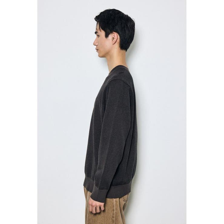 ストライプロゴニットトップス | AZUL BY MOUSSY | 詳細画像15 