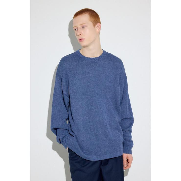 裏配色リネンミックスニットトップス | AZUL BY MOUSSY | 詳細画像13 