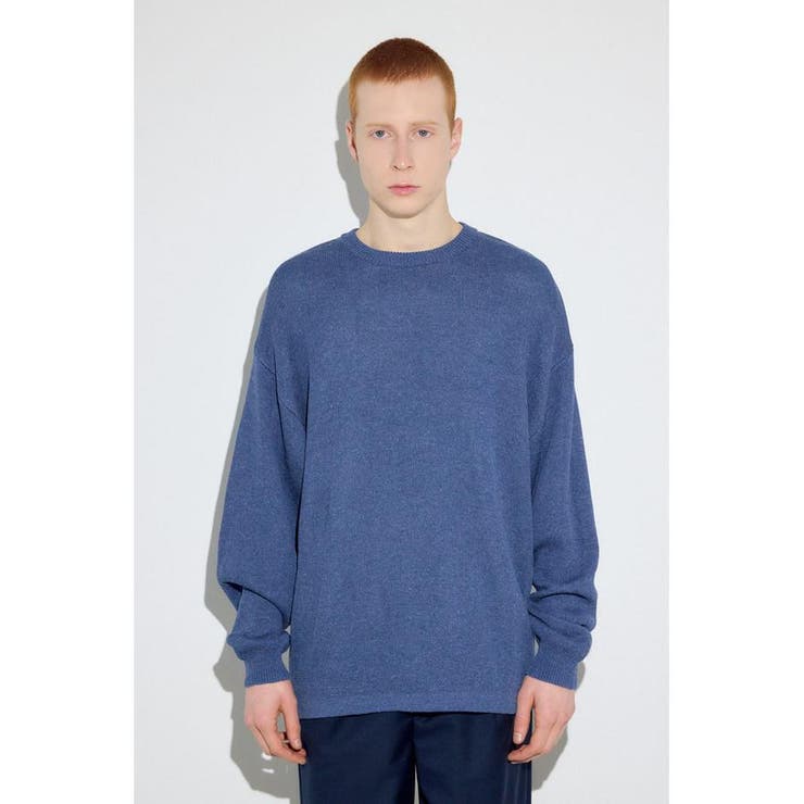 裏配色リネンミックスニットトップス | AZUL BY MOUSSY | 詳細画像16 