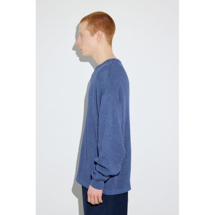 裏配色リネンミックスニットトップス | AZUL BY MOUSSY | 詳細画像17 