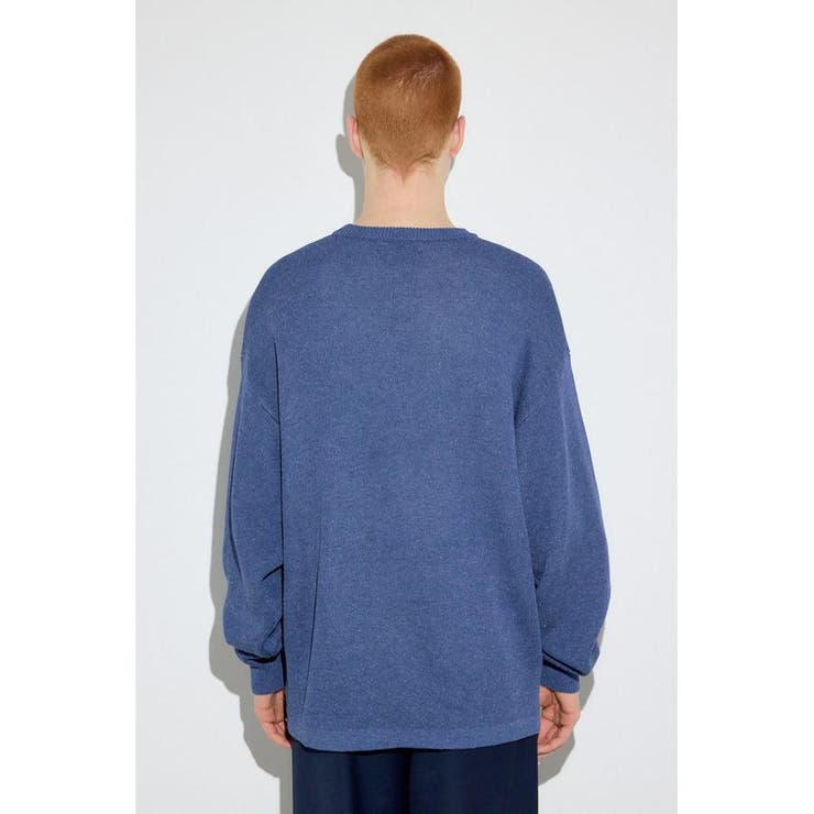 裏配色リネンミックスニットトップス | AZUL BY MOUSSY | 詳細画像18 