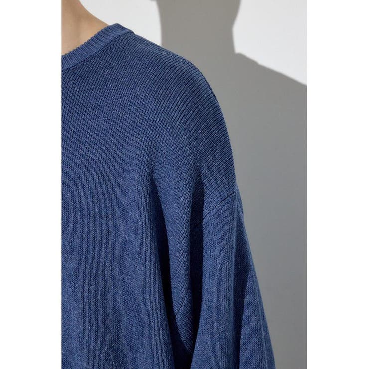 裏配色リネンミックスニットトップス | AZUL BY MOUSSY | 詳細画像20 