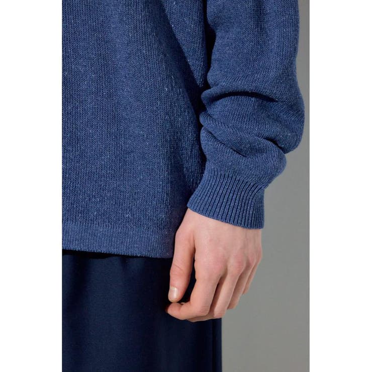 裏配色リネンミックスニットトップス | AZUL BY MOUSSY | 詳細画像21 