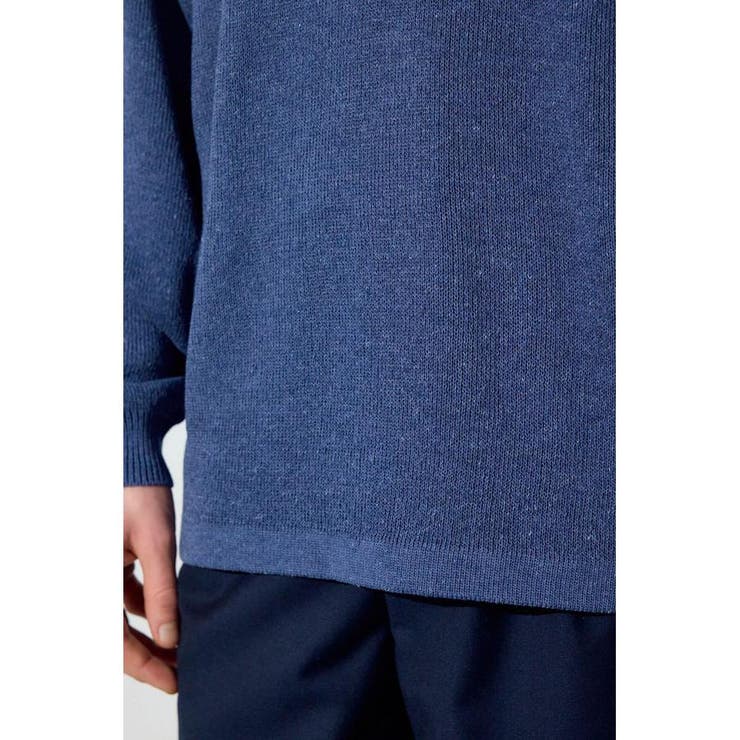 裏配色リネンミックスニットトップス | AZUL BY MOUSSY | 詳細画像22 