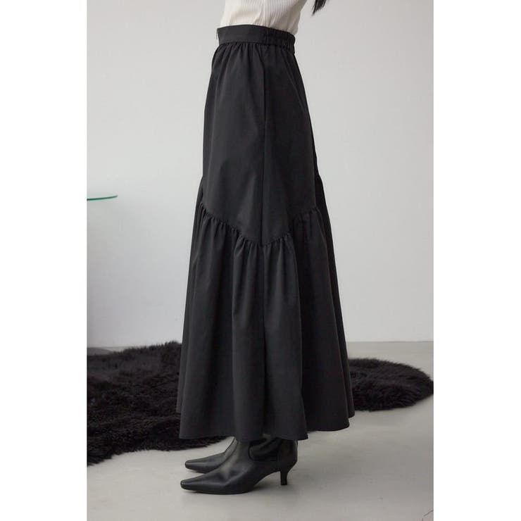 フロントジップフレアスカート | AZUL BY MOUSSY | 詳細画像6 