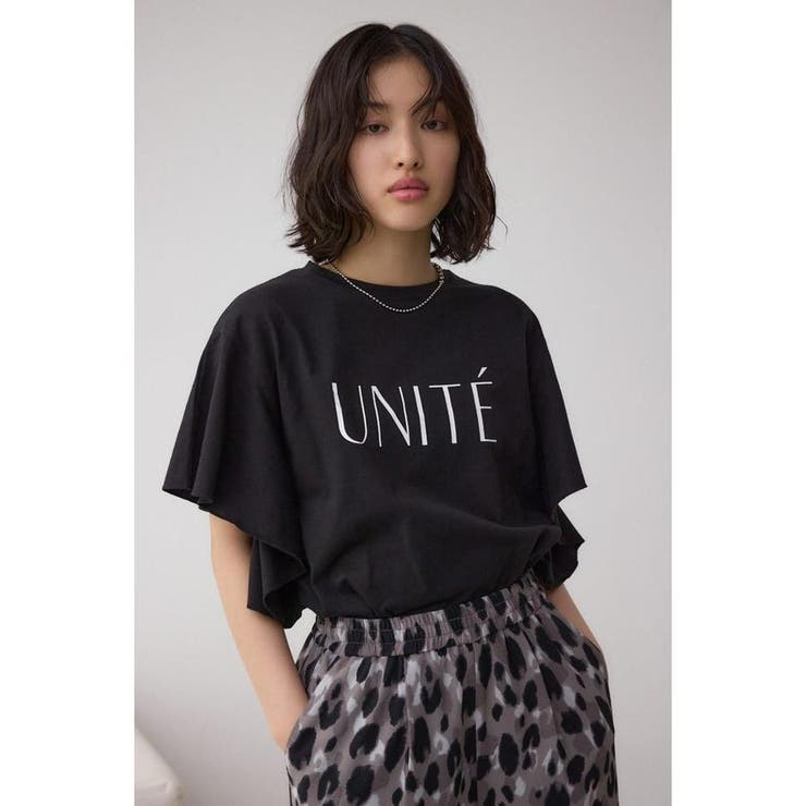 ラッフルスリーブロゴTシャツ | AZUL BY MOUSSY | 詳細画像12 