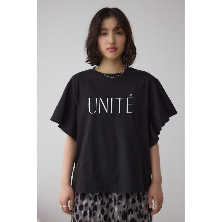 ラッフルスリーブロゴTシャツ | AZUL BY MOUSSY | 詳細画像14 