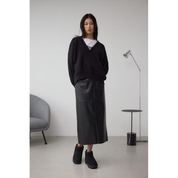 厚底ムートンショートブーツ | AZUL BY MOUSSY | 詳細画像4 