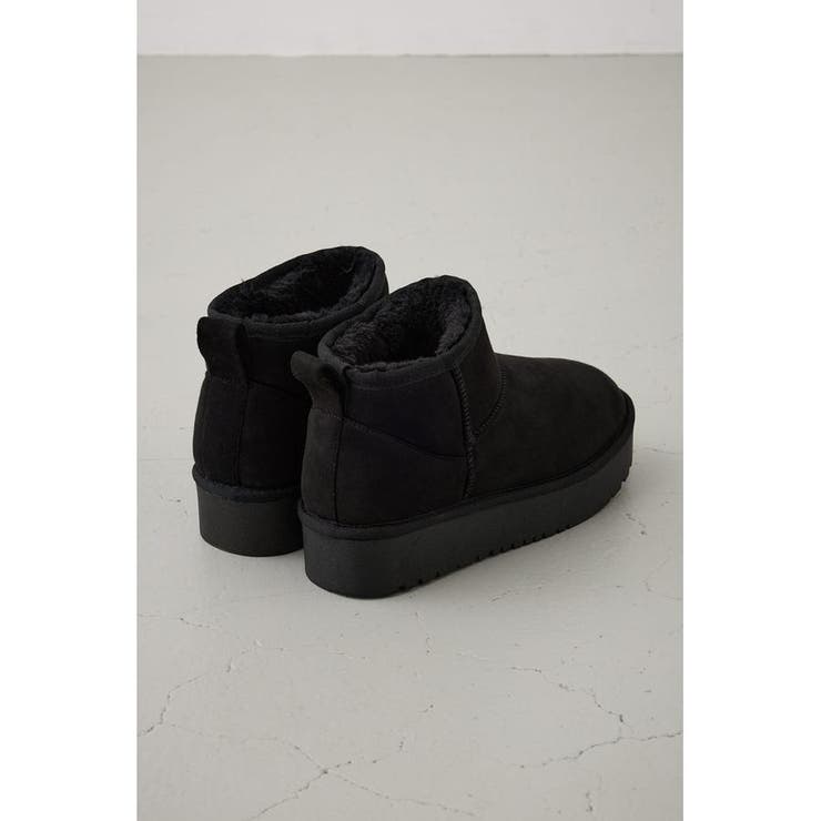 厚底ムートンショートブーツ | AZUL BY MOUSSY | 詳細画像6 