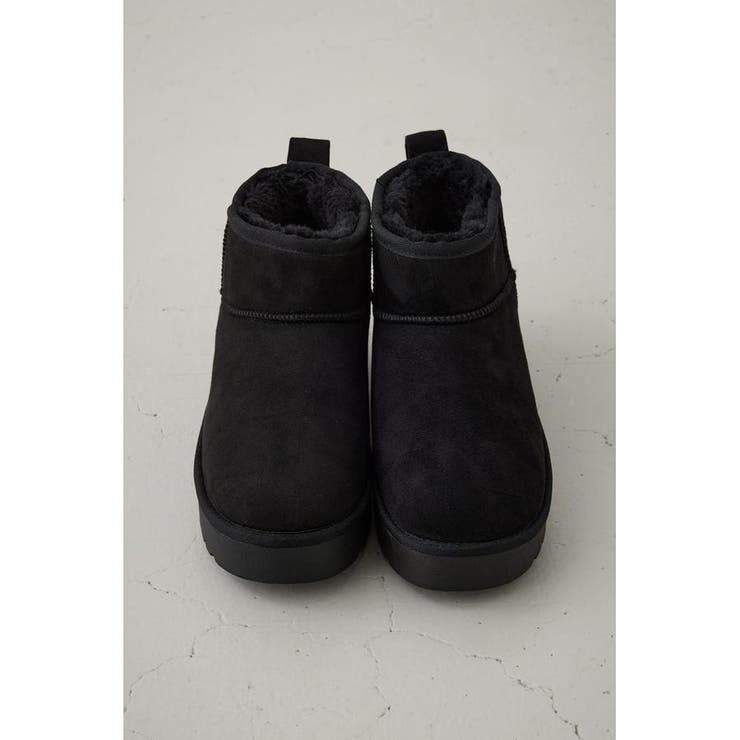 厚底ムートンショートブーツ | AZUL BY MOUSSY | 詳細画像7 