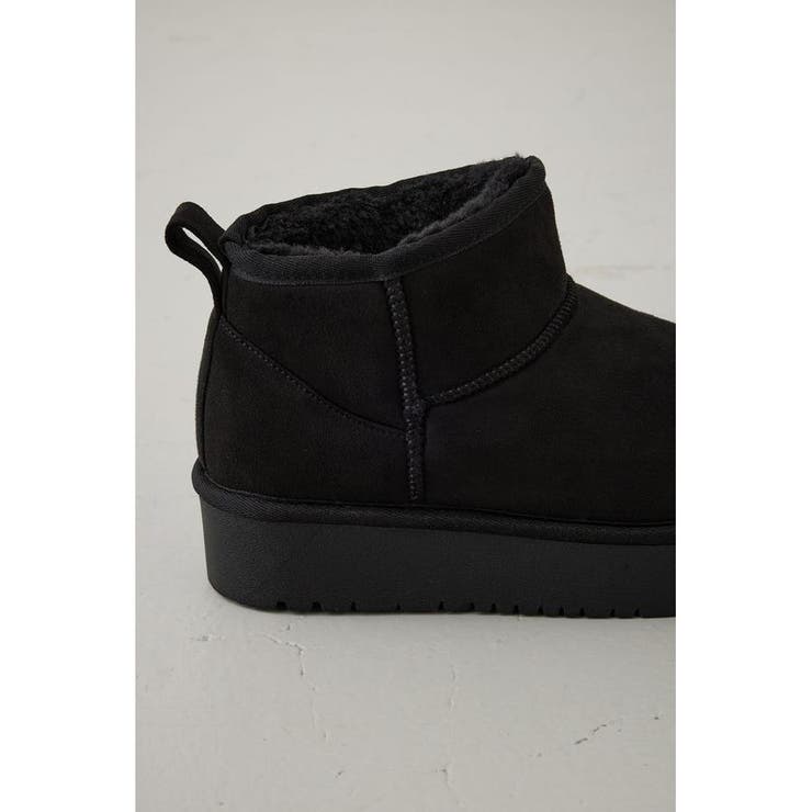 厚底ムートンショートブーツ | AZUL BY MOUSSY | 詳細画像9 