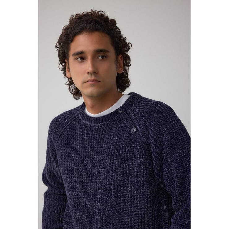 ベロアモールラメ入りニットトップス | AZUL BY MOUSSY | 詳細画像13 