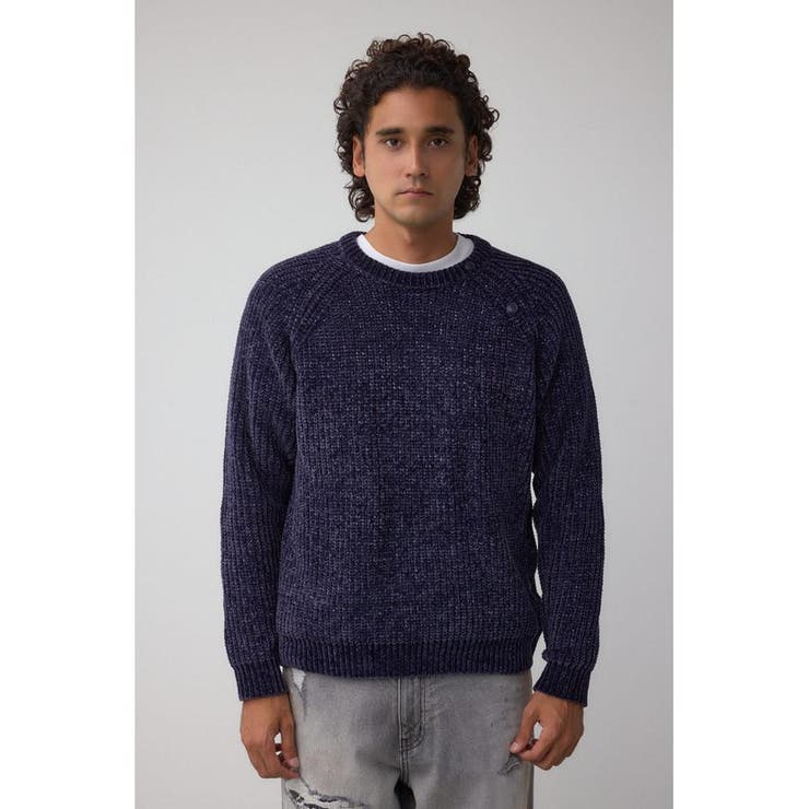 ベロアモールラメ入りニットトップス | AZUL BY MOUSSY | 詳細画像16 