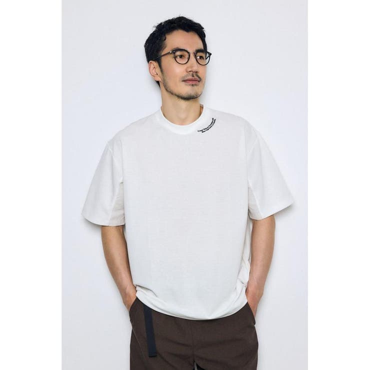 布帛ドッキングトップス | AZUL BY MOUSSY | 詳細画像2 