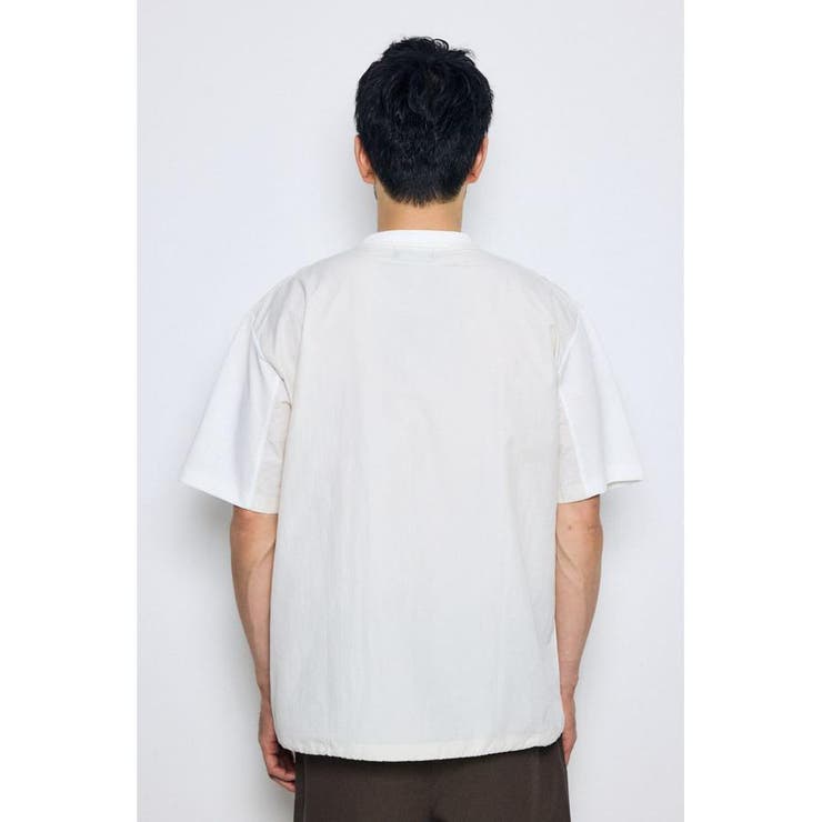 布帛ドッキングトップス | AZUL BY MOUSSY | 詳細画像7 