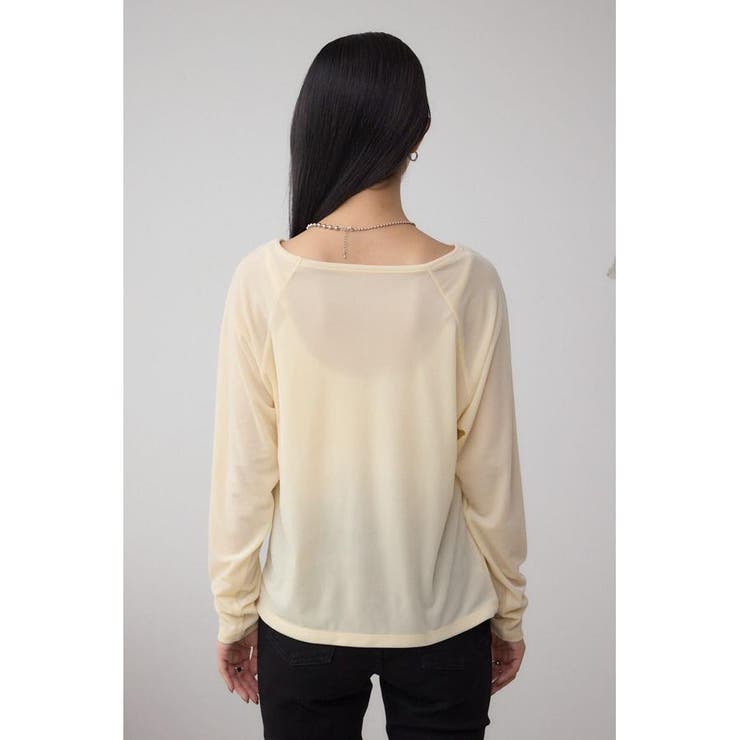 ベロアアシメカットトップス | AZUL BY MOUSSY | 詳細画像7 