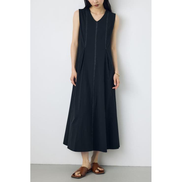 ステッチフレアカットワンピース | AZUL BY MOUSSY | 詳細画像3 