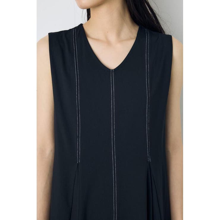 ステッチフレアカットワンピース | AZUL BY MOUSSY | 詳細画像6 