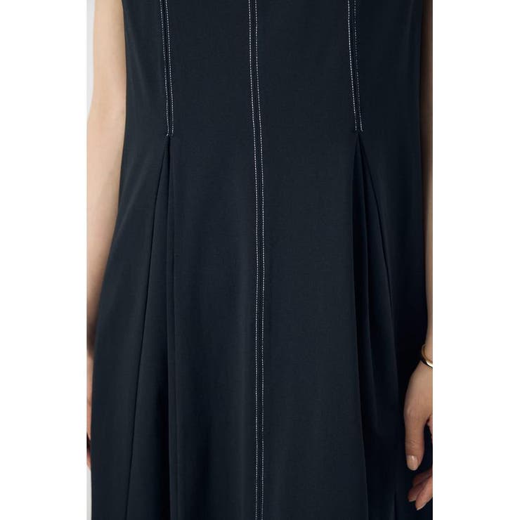 ステッチフレアカットワンピース | AZUL BY MOUSSY | 詳細画像8 