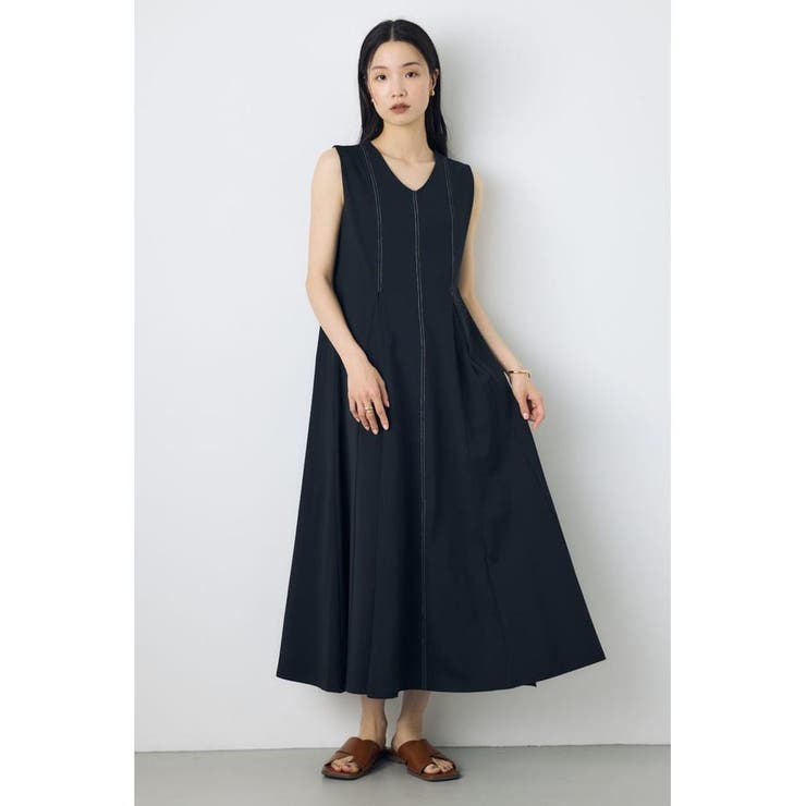 BLK | ステッチフレアカットワンピース | AZUL BY MOUSSY