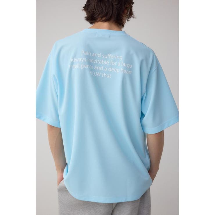 L/BLU1 | オープンステッチロゴTシャツ | AZUL BY MOUSSY