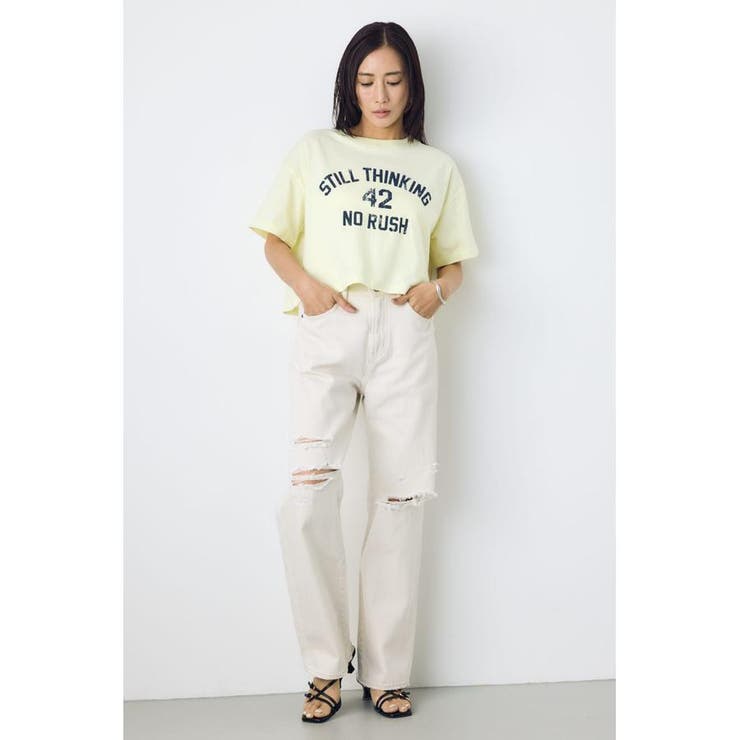 カスレプリントTシャツ | AZUL BY MOUSSY | 詳細画像29 