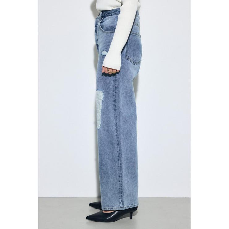 AZUL DENIM レースワイドデニム | AZUL BY MOUSSY | 詳細画像11 