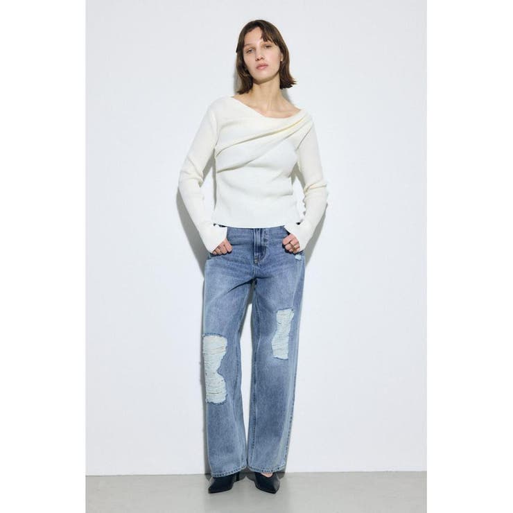 AZUL DENIM レースワイドデニム | AZUL BY MOUSSY | 詳細画像13 
