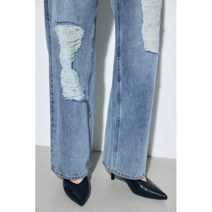 AZUL DENIM レースワイドデニム | AZUL BY MOUSSY | 詳細画像18 