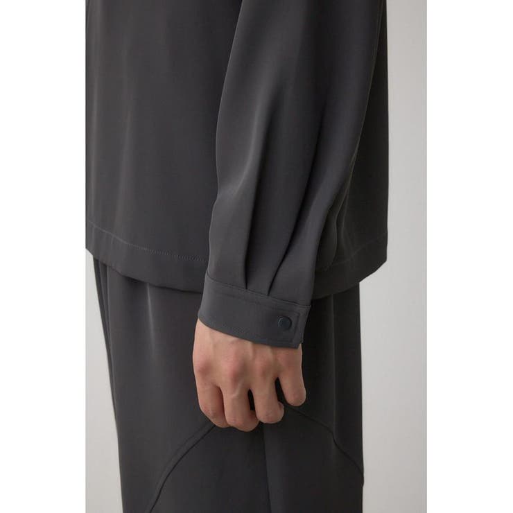 C/Tトロミアシンメトリー長袖シャツ | AZUL BY MOUSSY | 詳細画像39 