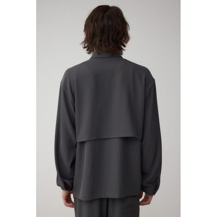 C/Tトロミアシンメトリー長袖シャツ | AZUL BY MOUSSY | 詳細画像34 