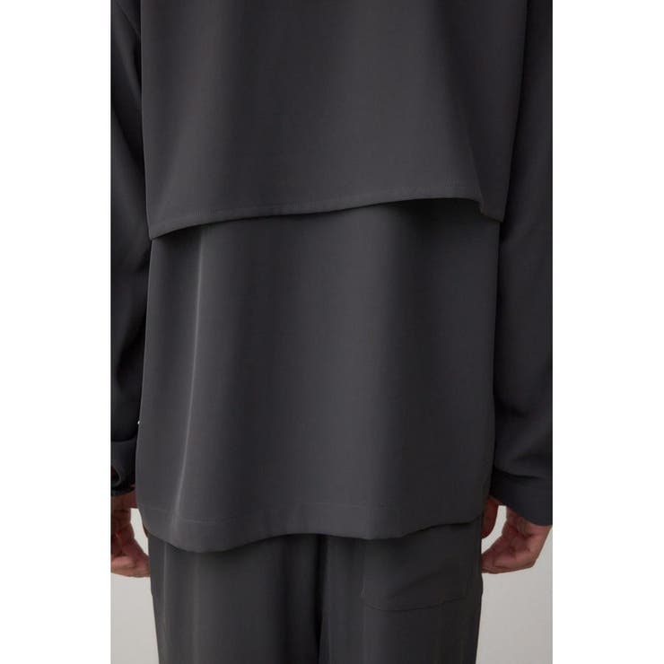 C/Tトロミアシンメトリー長袖シャツ | AZUL BY MOUSSY | 詳細画像36 