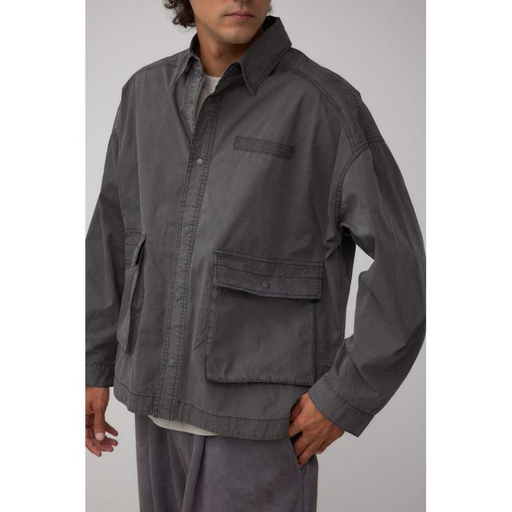 BLK | ミリタリーフェイドシャツ | AZUL BY MOUSSY