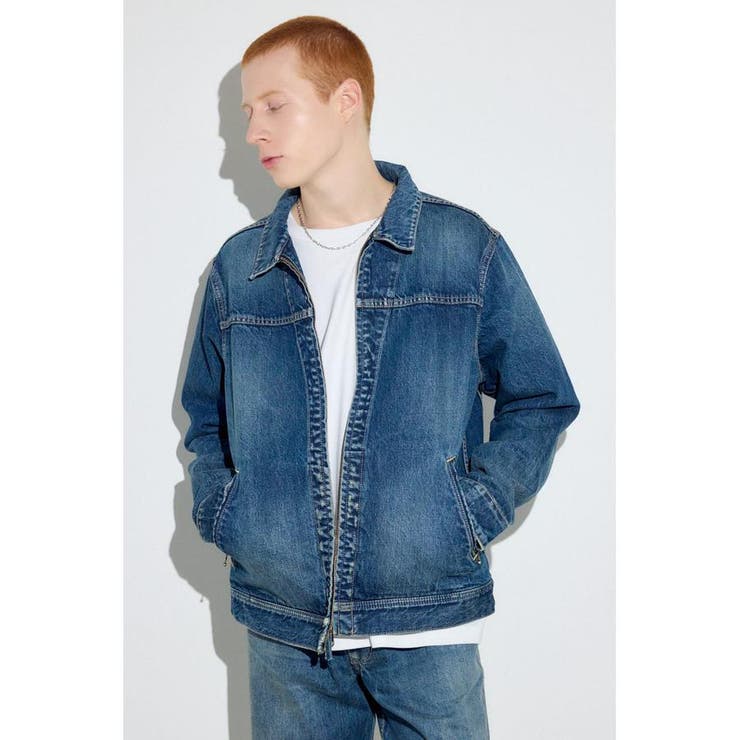 ファスナーデザインGジャン | AZUL BY MOUSSY | 詳細画像16 