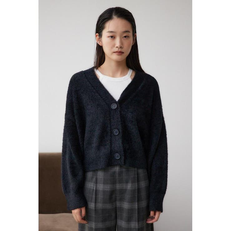 モヘヤライクニットカーディガン | AZUL BY MOUSSY | 詳細画像18 