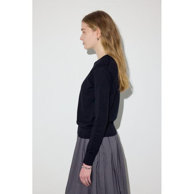 カシミヤミックスクルーネックニット | AZUL BY MOUSSY | 詳細画像17 