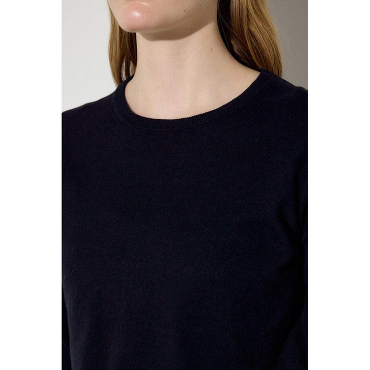 カシミヤミックスクルーネックニット | AZUL BY MOUSSY | 詳細画像19 