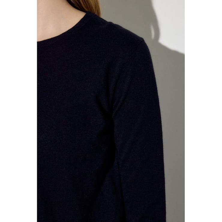 カシミヤミックスクルーネックニット | AZUL BY MOUSSY | 詳細画像20 