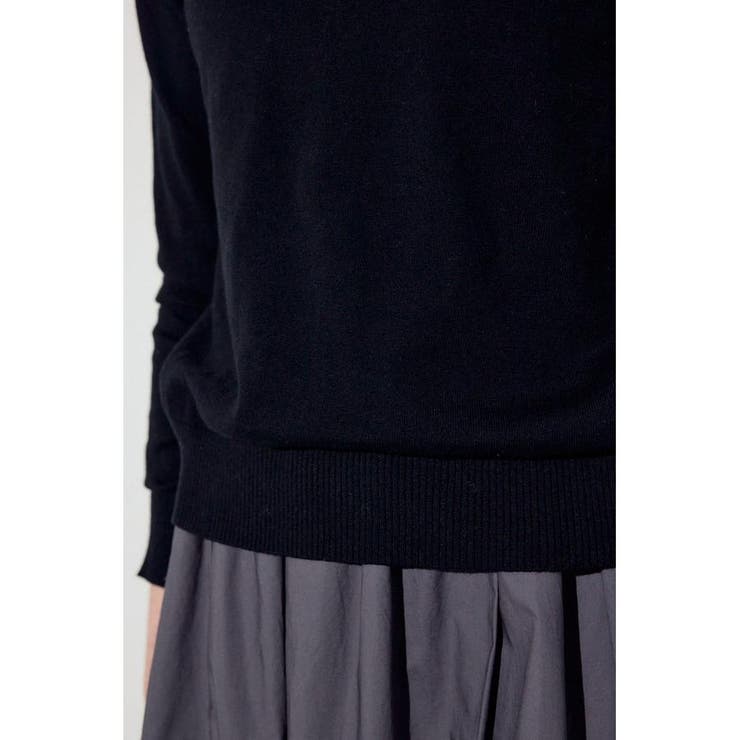 カシミヤミックスクルーネックニット | AZUL BY MOUSSY | 詳細画像22 