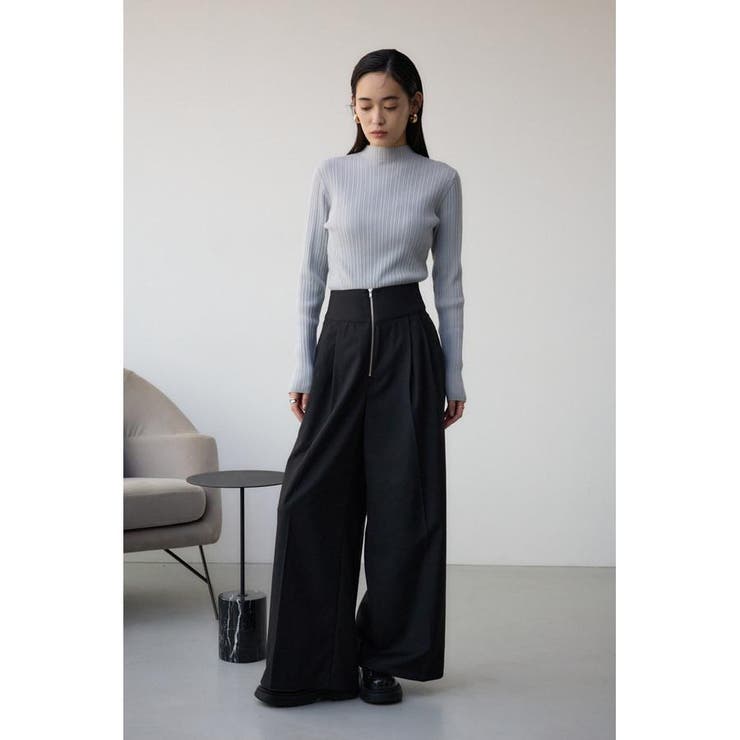 コルセットワイドパンツ | AZUL BY MOUSSY | 詳細画像4 