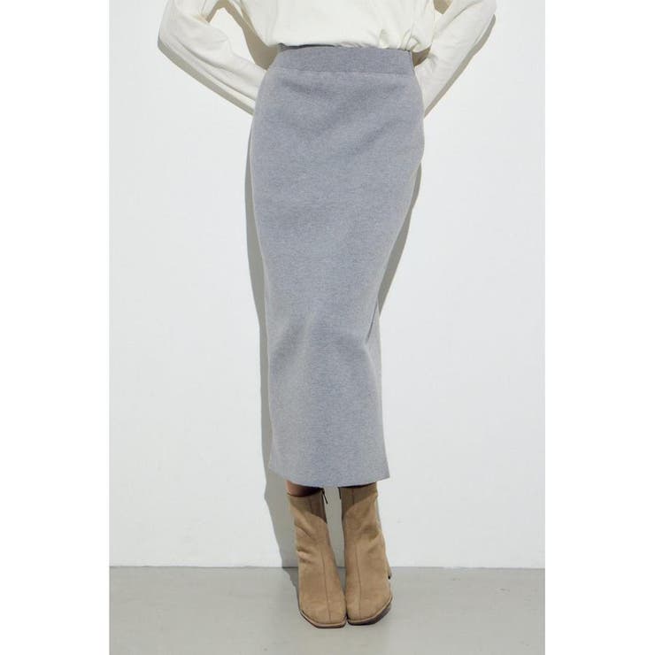 T.GRY | スウェッターニットスカート | AZUL BY MOUSSY