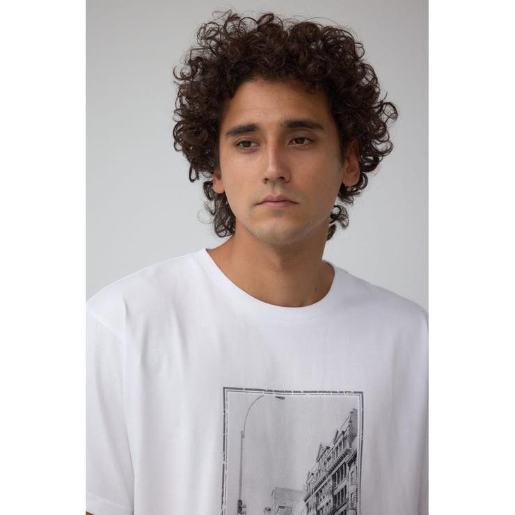 モノクロームストリートTシャツ | AZUL BY MOUSSY | 詳細画像2 