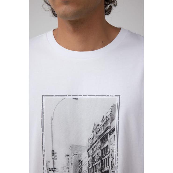 モノクロームストリートTシャツ | AZUL BY MOUSSY | 詳細画像9 