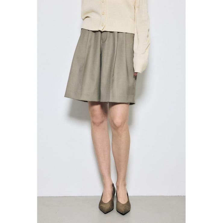 BEG | タックハーフパンツ | AZUL BY MOUSSY