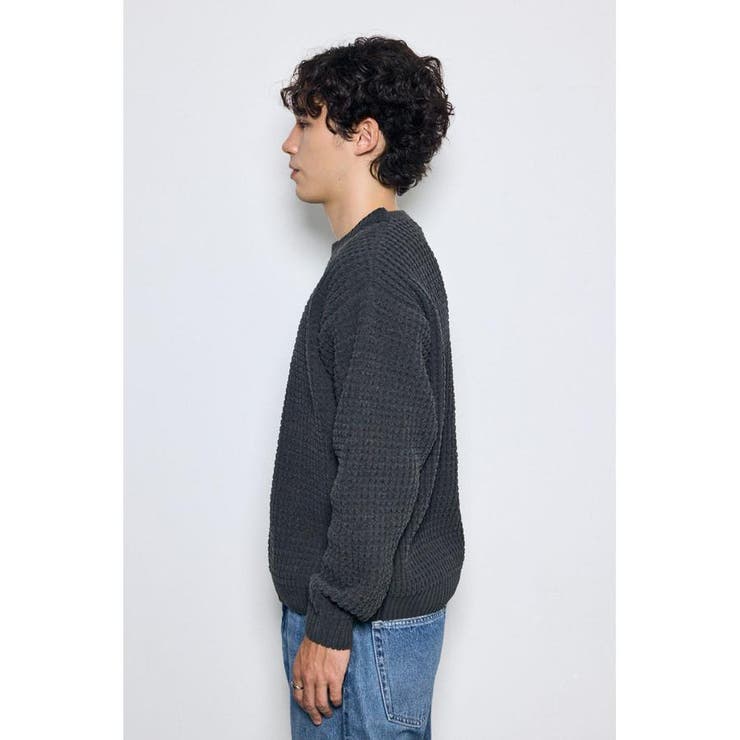 ワッフル編みニットトップス | AZUL BY MOUSSY | 詳細画像39 